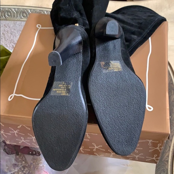 Hot in Hollywood suede convertible boots size 7M - Picture 3 of 5